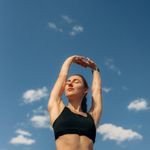 Portrait of Maria Kovalchuk, an experienced yoga practitioner.